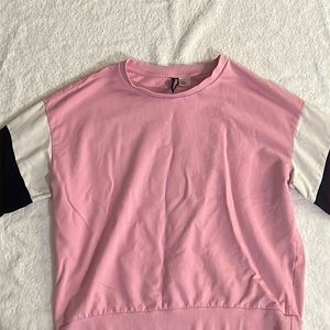 Divided- Women’s Black, Pink and White Long Sleeved Sweatshirt